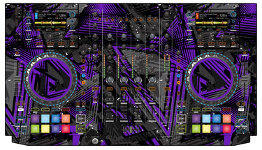 Denon DJ MCX 8000 Skin Ridge Purple